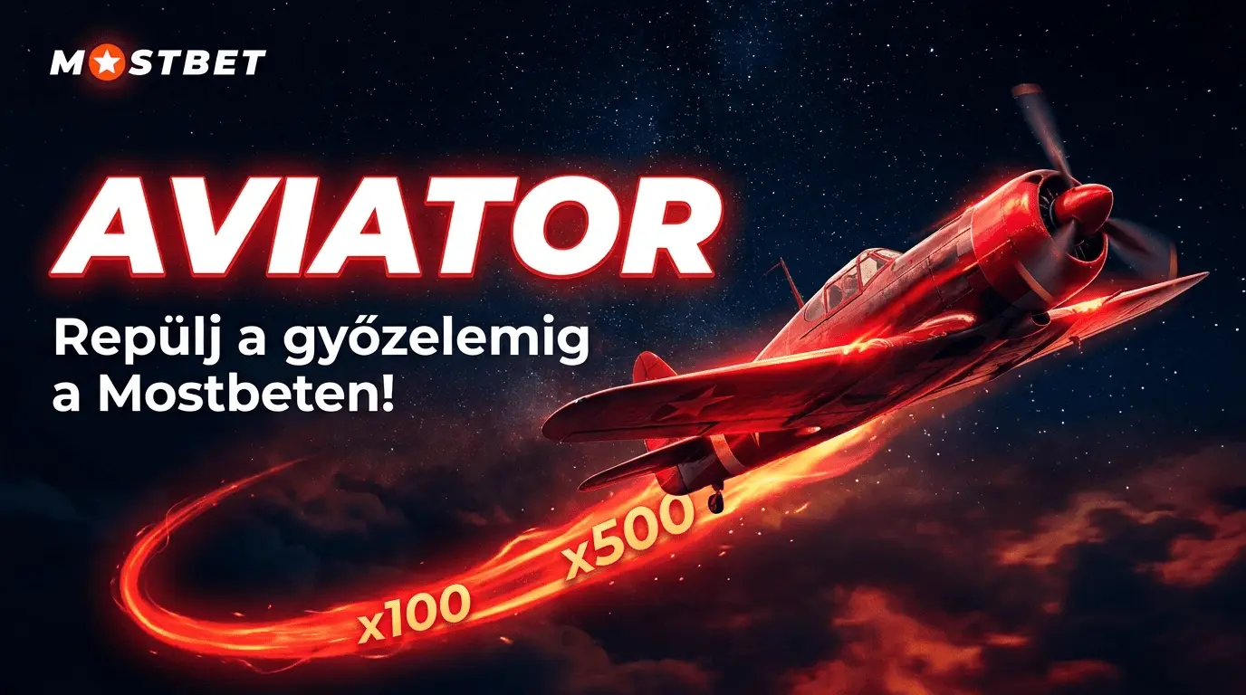 Mostbet Aviator crash játék
